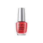 O.P.I Infinite Shine Cajun Shrimp, een langhoudende nagellak in een levendige rode tint. Puur Diana Shop Nuenen