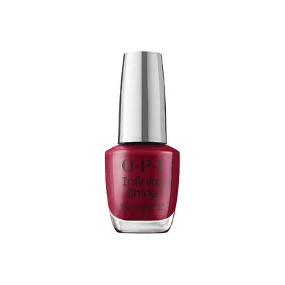 O.P.I Infinite Shine Malaga Wine, een langhoudende nagellak in een diepe wijnrode tint. Puur Diana Shop Nuenen