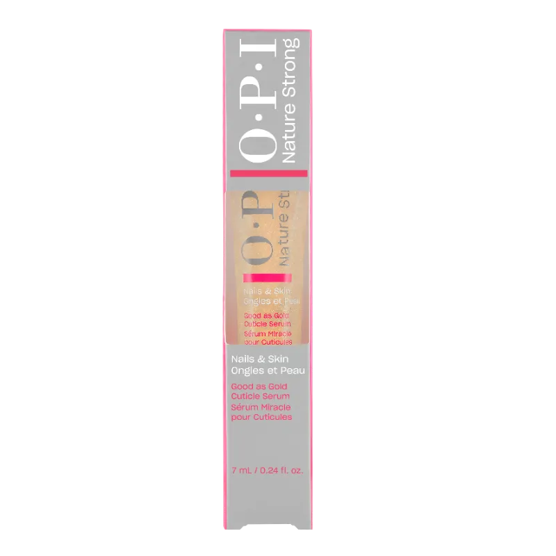OPI Nature Strong Good as Gold Cuticle Serum 7 ml, hydraterend nagelriemserum met MoodBloom Scent Technology voor zachte nagelriemen. Puur Diana Shop Nuenen