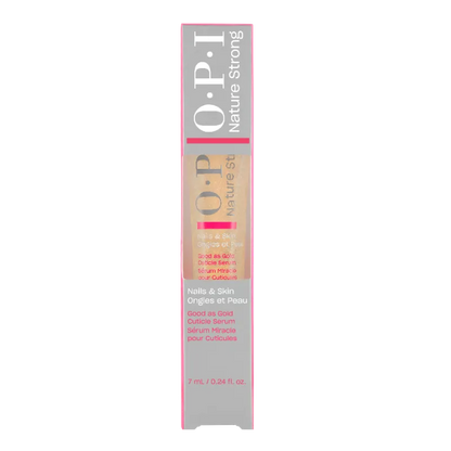 OPI Nature Strong Good as Gold Cuticle Serum 7 ml, hydraterend nagelriemserum met MoodBloom Scent Technology voor zachte nagelriemen. Puur Diana Shop Nuenen