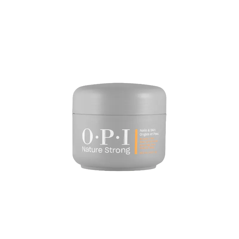 OPI Nature Strong Smooth Foot Scrub 250 ml, een exfoliërende voetenscrub met natuurlijke oliën voor een zachte huid. Puur Diana Shop Nuenen