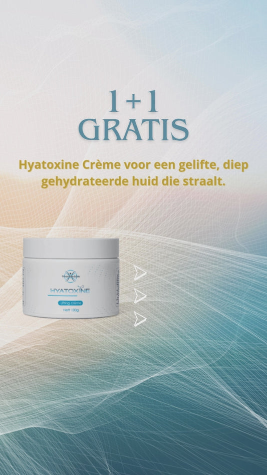 1+1 Gratis* Hyatoxine Crème 100ml.