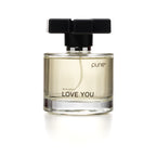 PUNE LOVE YOU Parfum 100 ml, glazen flacon met gouden dop, Puur Diana Shop Nuenen