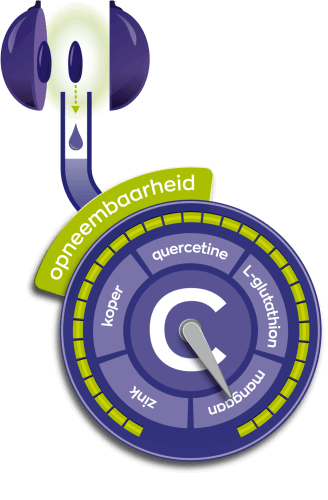 Vitakruid Gebufferde Vitamine C 90 capsules, met zink, koper, mangaan en OPC voor betere opneembaarheid. Puur Diana Shop Nuenen