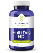 Vitakruid Multi Dag & Nacht 90 tabletten, voorkant van de dag- en nachtpotjes naast elkaar, Puur Diana Shop Nuenen