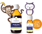 Vitakruid Multi Dag & Nacht Junior, combipack van 300 ml en 60 ml voor een compleet dag- en nachtritme. Puur Diana Shop Nuenen