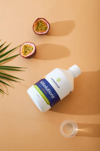 Vitakruid SilSolutions Tropical 500 ml, voedingssupplement met organisch silicium MMST voor huid, haar en nagels. Puur Diana Shop Nuenen